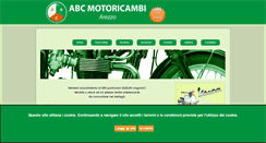 Desktop Screenshot of abcmotoricambi.com